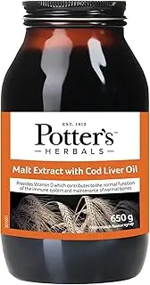 Malt Extract with Cod Liver Oil - Butterscotch Flavour - 650g