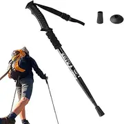 Adjustable Trekking Poles - Mountain Climbing Poles,Telescopic Ultra-Light Anti-Slip Self-Defense Cane for Travel Senior Women Men Walking Backpacking