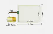 6AV6645-0CB01-0AX0 Touch Screen for 6AV6 645-0CB01-0AX0 MOBILE Panel 277 #10654