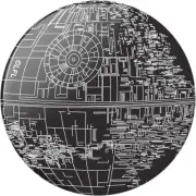 POPSOCKET POPSOCKETS - Death Star Alum - SWAPPABLE Top- ORIGINAL POPGRIP