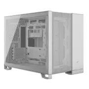 NEW Corsair 2500D Airflow - Micro Tower Dual-Chamber Case (White) CC-9011264-WW