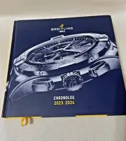Breitling Watch Chronolog 2023 2024 Book Catalog Hardcover 207 pages English