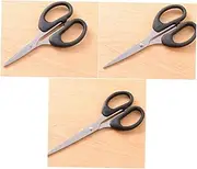 SHINEOFI Fishing Scissors Set 3pcs Stainless Steel Scissors for Braided Line Cutting Shears Comfort Grip Corrosion Proof