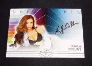 2017 Benchwarmer KAYLA COLLINS Dreamgirls #27 Gold Foil Auto PLAYBOY Playmate