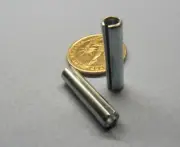 Zinc Plate Steel Slotted Roll Spring Pin, 1/4" Dia x 1 1/8" Length, 100 pcs