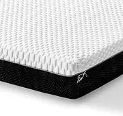 Crib Mattress, Dual-Sided Comfort Baby and Toddler Bed Mattress with Cool Gel Memory Foam, Triple-Layer Breathable Premium Baby Mattress for Infant and Toddler with Removable Outer Cover -White&Black