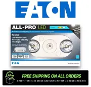 Eaton All-Pro White LED, 2-Head Dusk-To-Dawn, 2150 Lumen Floodlight (REV250PCW)
