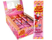 Sour power Candy Straws Pink Lemonade Pack of 10-9 pieces= 99 straws -free ship!