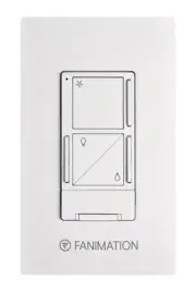 Fanimation WR502 3 Speed Fan and Up / Down Light Wall Control - - White