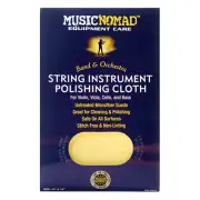 Music Nomad - String Instrument Polishing Cloth for Violin, Viola, Cello & Bass