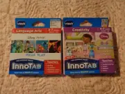 2 VTECH INNOTAB GAME CARTRIDGES Doc McStuffins School of Medicine - Disney PIXAR