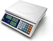 Digital Bus Scale 40kg Weight Scale Digital Comercial Floor Scale 5g (Color : White)