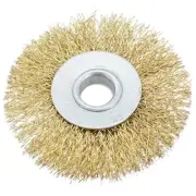 Wire Wheel Brush Crimped Cleaning Brush Drill Wire Brush For Deburring