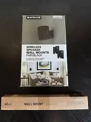 SONOS Speaker Mount Bundle for Arc Soundbar And Sonos One/Play1/Play3 - Black