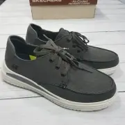 Skechers Proven Forenzo Memory Foam Gogamat Arch Shoes Mens Size 12