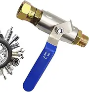 Hogvinnatil Brass Ball Valve, Air Compressor Ball Valve, Brass Thread Pipe Fitting, High Performance Integrated Vehicle Repair Accessories for Trucks and Vans