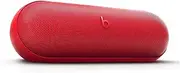 Beats Pill - Wireless Bluetooth Speaker and Portable Charger via USB-C - Up to 24 Hours Battery Life, IP67 Water Resistant, Apple & Android Compatible, Built-in Microphone – Statement Red