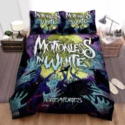 “Creatures” Bedding Sets: Comforter, Duvet Cover, Bed Sheets by Motionless In Wh