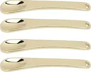 Metal Makeup Spatula Multipurpose Mini Eye Cream Applicator for Face Care Zinc Alloy 4pcs