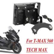 For YAMAHA TMAX 560 TECH MAX 2019-20 Windscreen Navigation Bracket Mount Holder