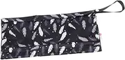IWOWHERO Diaper Pouch with Zipper Design for Travel Portable Storage Bag for Hospital Use Lightweight Multi Function Organizer for Essentials and Nappies