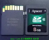 在飛比找露天拍賣優惠-Apacer 宇瞻 工業SD卡 8GB SLC SDHC 8