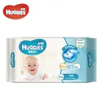 在飛比找神腦生活優惠-【HUGGIES 好奇】純水嬰兒濕巾 一般型 100抽x3包