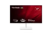 ViewSonic 27' White Office Business, Super Clear IPS, 4ms 100hz, Ultra Slim Bezel, FHD, HDMI, VGA, Adaptive Sync. VESA 100. 3Yr