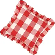 IMIKEYA Checkered Pillow Protector Cover Stylish Decorative Cushion Case for Sofa Bed and Living Unique and Enhance Home Atmosphere