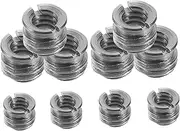 Mic Stand Adapter Screws 1/4 to 3/8 Screw Thread Universal Tripod Adapter
