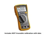 Fluke 117 CAL - Electricians Multimeter (Includes NIST Traceable Calibration