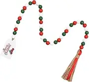 BESPORTBLE Christmas Party Beads Garland Rustic Decorative Beaded String for Event Decor Durable Reusable Twine Ornament