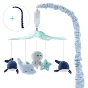 The Peanutshell Baby/Infant Musical Nursery Crib/Cot Hanging Mobile Sealife 0y+