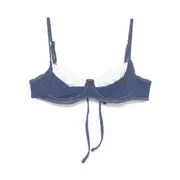 [Frankies Bikinis] Frankies Bikinis X Bella Hadid Jolene Underwire Bikini Top XS BLUE