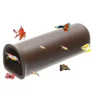 Catzon Aquarium Ornament Cave Ceramic Fishes Shrimp Spawning Breeding Shelter-ST-139
