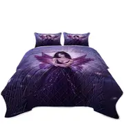 Fantasy Art Mirabella Beautiful Butterfly Girl Coverlet