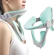 360°Adjustable Neck Brace for Posture Correction, Cervical Neck Traction Device, Neck Stretcher for Neck Traction and Support, Effective Neck Brace for Forward Head Posture Correction