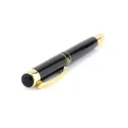 Hero 9018 Fountain Pen - Fude Artist's Signature Nib - Black Gold Luxury B