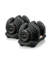 Powertrain 80kg Adjustable Dumbbells Set Home Gym Weights