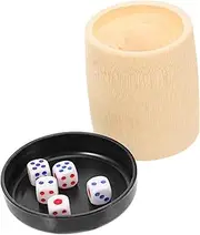 ifundom 2 Set of Dice Entertainment Dice Cups Creative Dice Holders Ktv Dice Holder with Dice