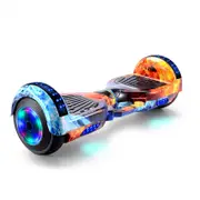 6.5" Hoverboard Scooter Bluetooth Speaker LED Self Balancing 2025 New Scooter - Ice & Fire