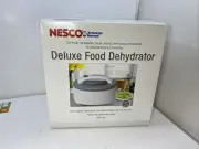 Nesco American Harvest Deluxe Food Dehydrator SnackMaster Jerky Maker FD-61B3