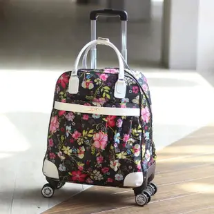 【悅生活】GoTrip微旅行--20吋法國時尚抓皺款拉桿行李袋(拉桿包 行李箱 防潑水 登機箱)
