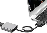 VGA to HD Converter | Computer Laptop Transition VGA to HD Video Display - Multi-Functional Monitor Converter Cable with Versatile Use for Desktop, HDTV