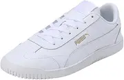 5V5 389406 Sneakers, Athletic Shoes, Club, Unisex, Adult, Spring and Summer 23 Colors Puma White/Puma Gold, 26.0 cm