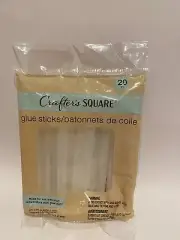 Crafters Square 20 Pc Mini Glue Sticks For High Temp Glue Guns, New, Item L-2