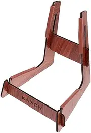 WESIEVYA Wooden Guitar Stand Display Rack for Acoustic Electric and Ukulele Sturdy Holder for Home Shop Stage present for Music Lovers