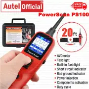 Autel PowerScan PS100 12V&24V Electrical System Diagnostic Tool Circuit Tester