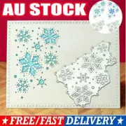 Cutting Dies Stencil Scrapbooking Album Card Metal Snowflakes Christmas CraftsYS