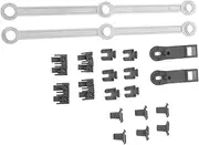 TIDTALEO 1set Intake Repair Kit Intake Manifold Duct Connecting Rod -Vanadium for Rapid Engine Leak Repair Compatible Multiple Car Models